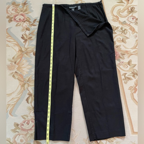 Black linen pants by Norton McNaughton size 18 - Picture 4 of 4